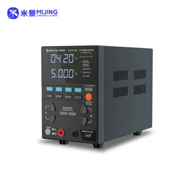 MIJING 3005D MULTIFUNCTIONAL HIGH PRECISION ADJUSTABLE DC STABILIZED POWER SUPPLY – ( 31V~5AMP )