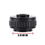 0.5X C-Mount Lens 0.5X CTV Adapter For Trinocular Microscope Camera (38 MM )