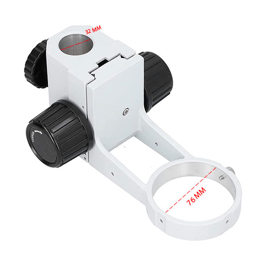 76MM Zoom Adjustable Stereo Microscope Focus Bracket Stand